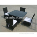 rattan outdoor furniture dining table and chairs RD-022